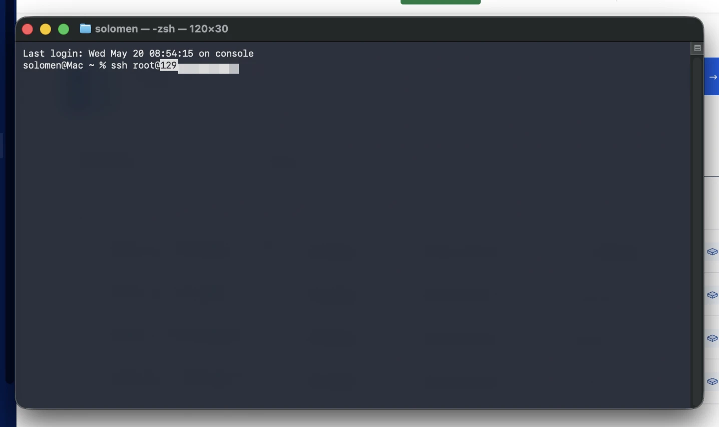 dang nhap ssh vps