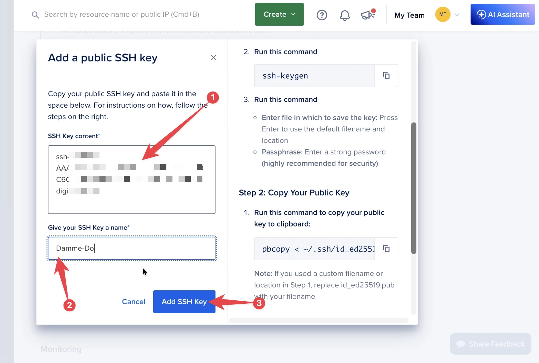 ssh key